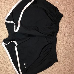 Black nike shorts